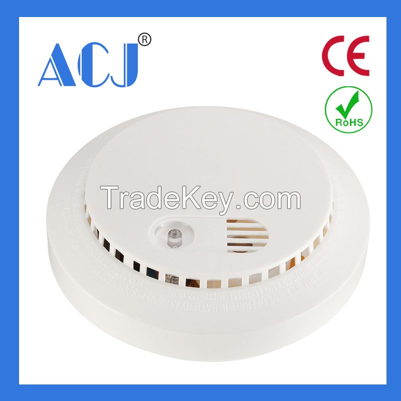 Home security Wireless smoke detector alarm EN14604