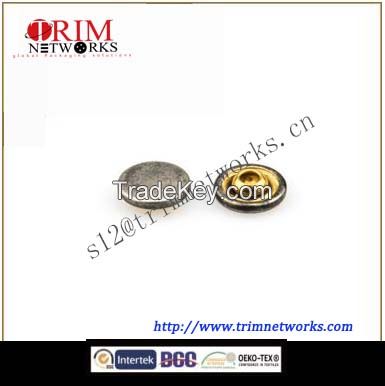 Brass rivet 9.5MM HVB Anti Nickle Micro convex round fashion metal button