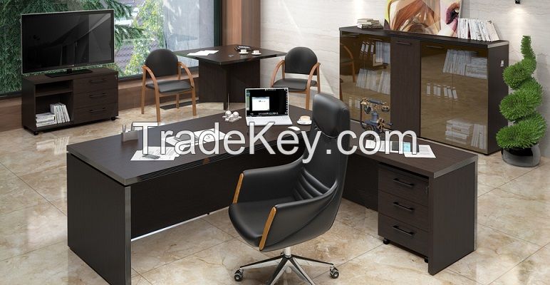 Office chairs, sofas, tables, cabinets