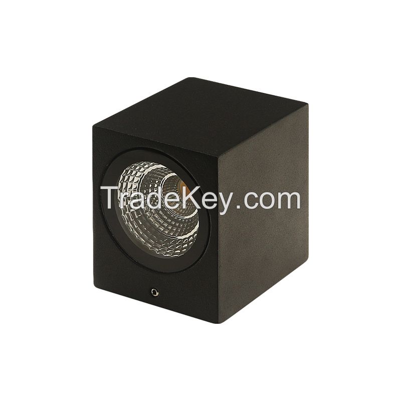 Square 5w led garden wall lights with CE