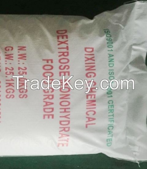 BP USP FCC Sweetener Food Grade Dextrose Monohydrate, Dextrose Anhydrous