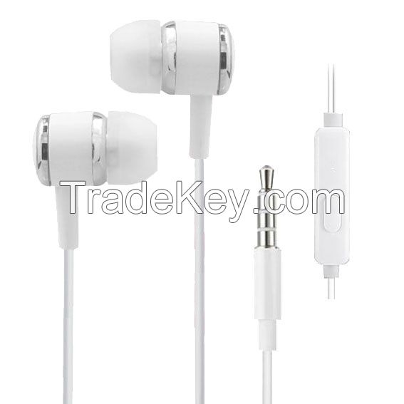 Noise Cancelling Earphones With Mic And Volume Control For Android
