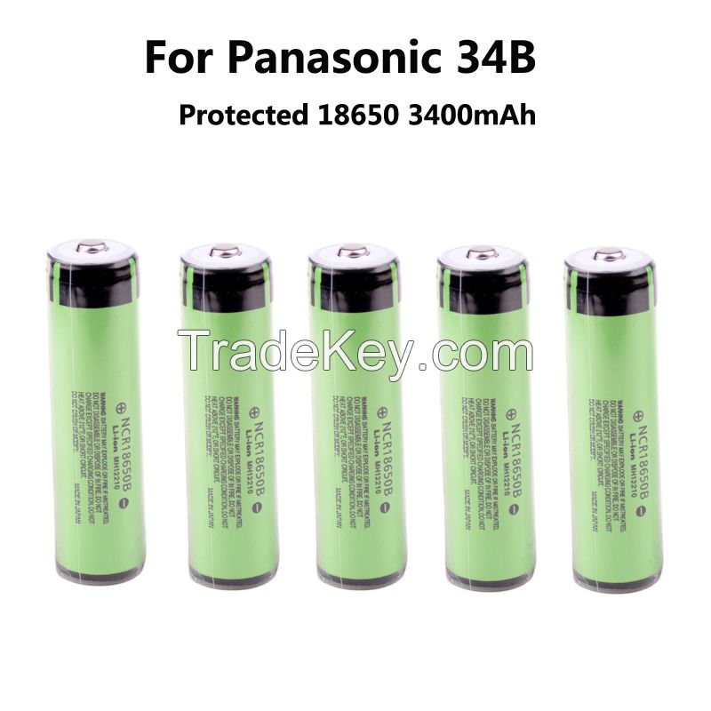 panasonic 18650B Li-ion Battery 18650 3400mah battery for power tools