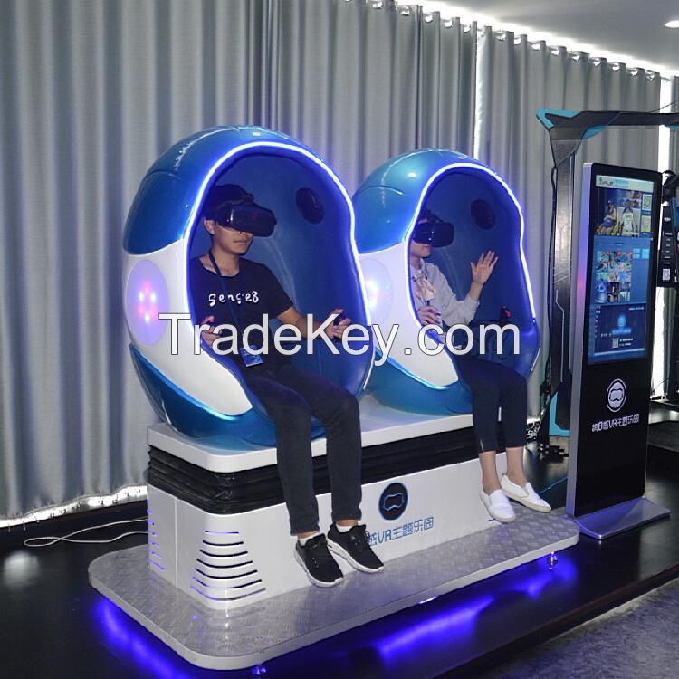 9d vr cinema egg chair 2 seats low price electric cylinder 9d cinema