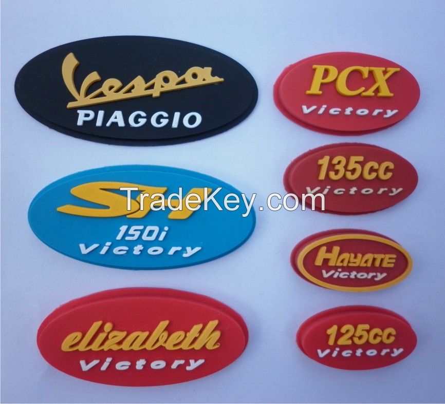Silicone patches, customize logo patches - Ladovie Business