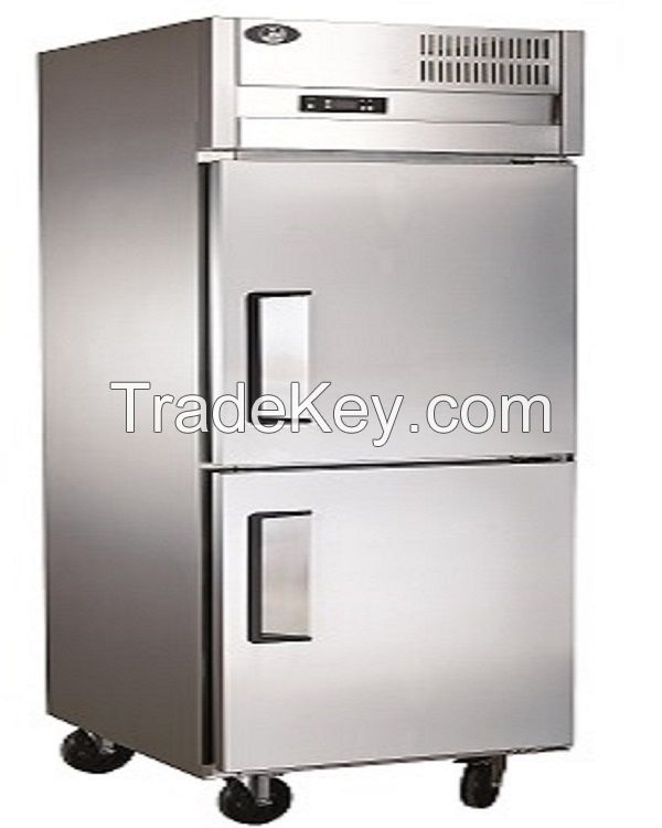 stainless steel commercial refrigerator freezer