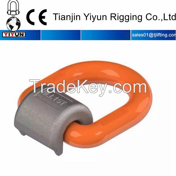 universal weld-on swivel hoist ring and pivot link