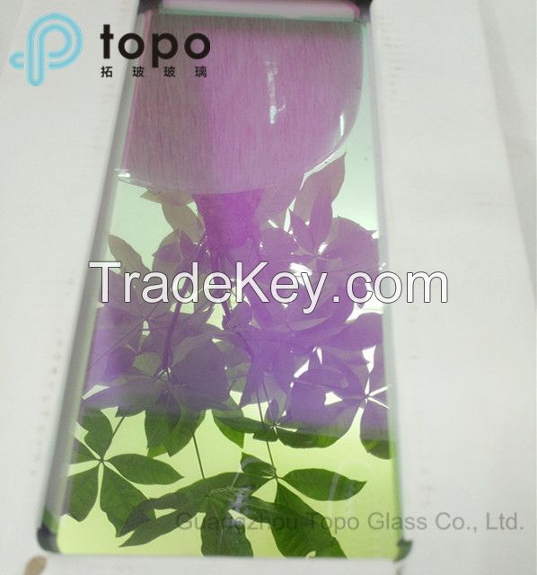 2mm-12mm Colorful Glass Color Changing Glass