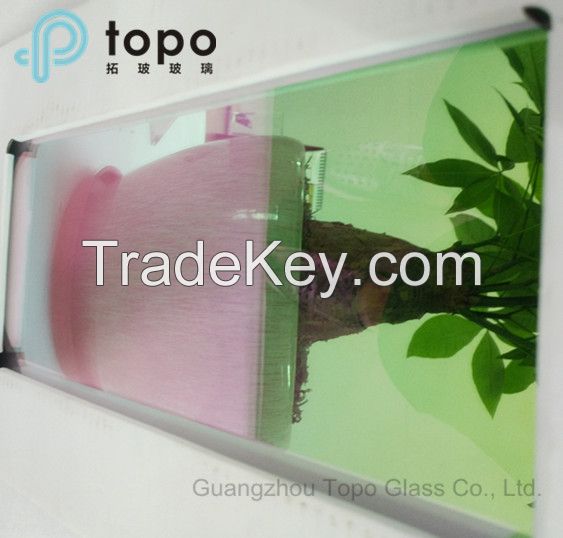 2mm-12mm Colorful Glass Color Changing Glass