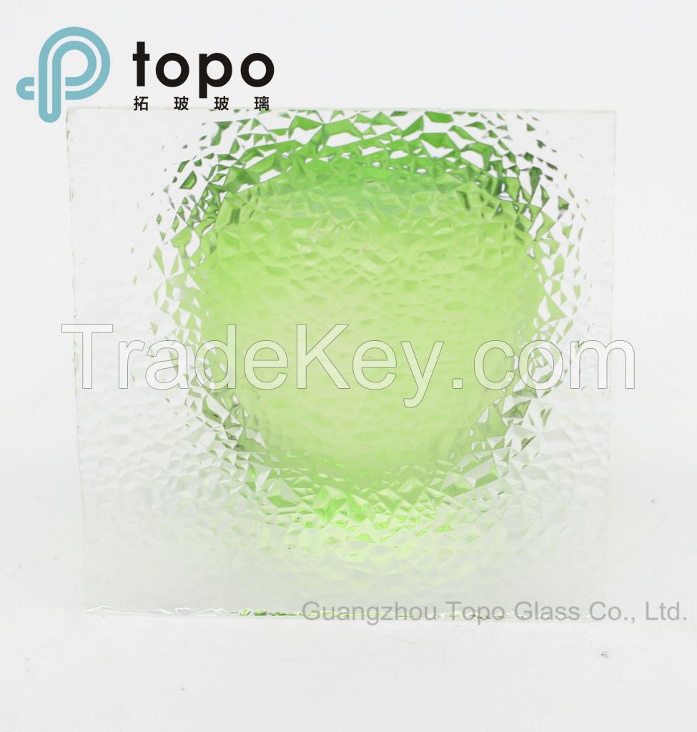 3mm 4mm 5mm 6mm 8mm Patterned Glass / Figured Glass