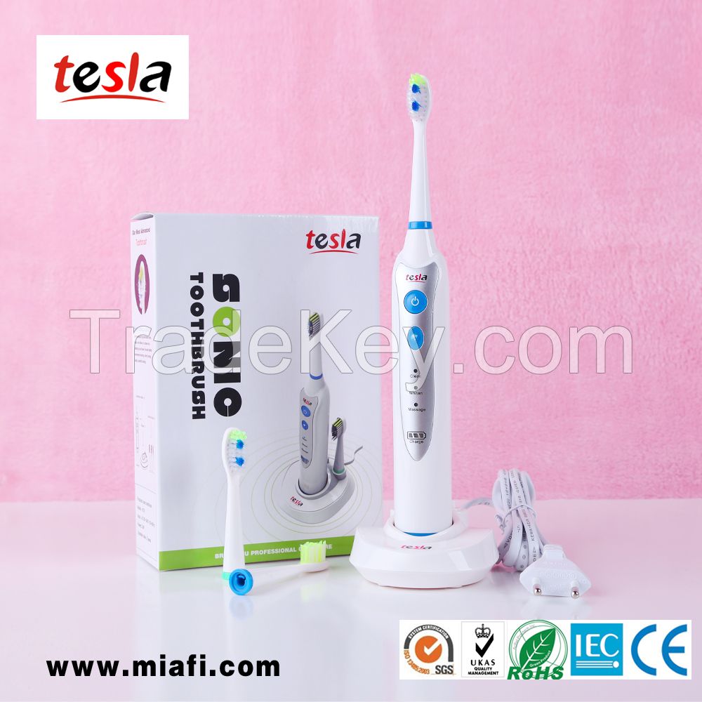 MAF8120 Wholesale Waterproof Adult Home Portable Sonic Vibration Electric Toothbrush