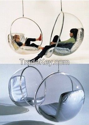 Eero Aarnio Style Acrylic Hanging Bubble Chair