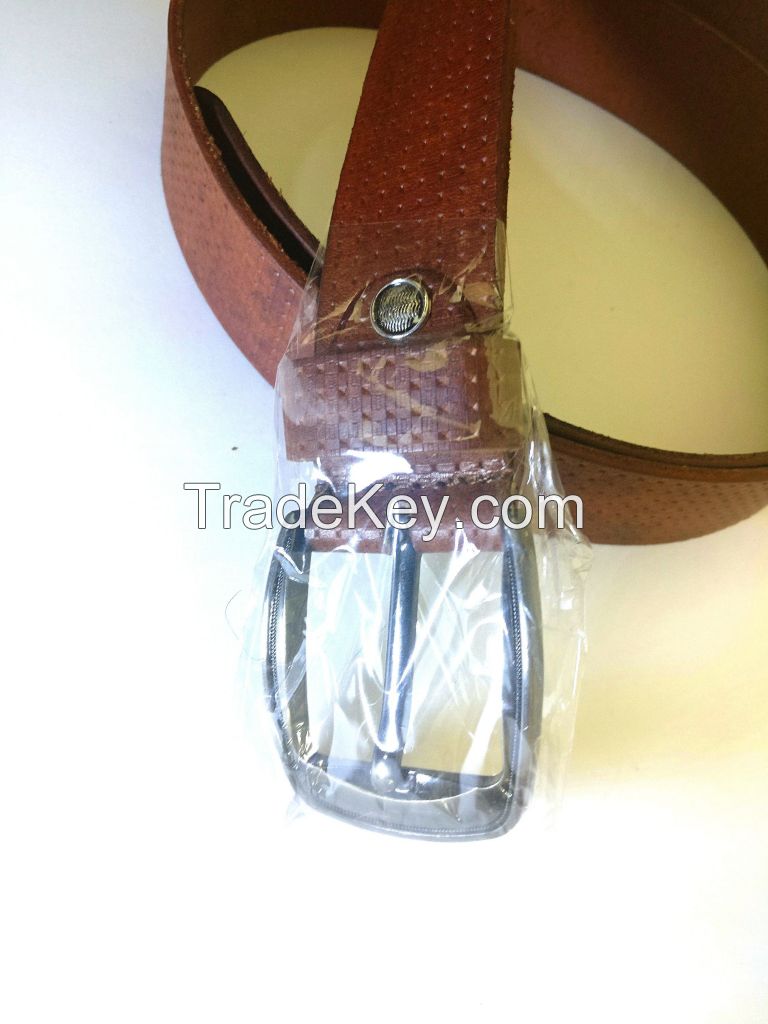 100% Pure Genuine Leather Brown Belt ( High Quality )