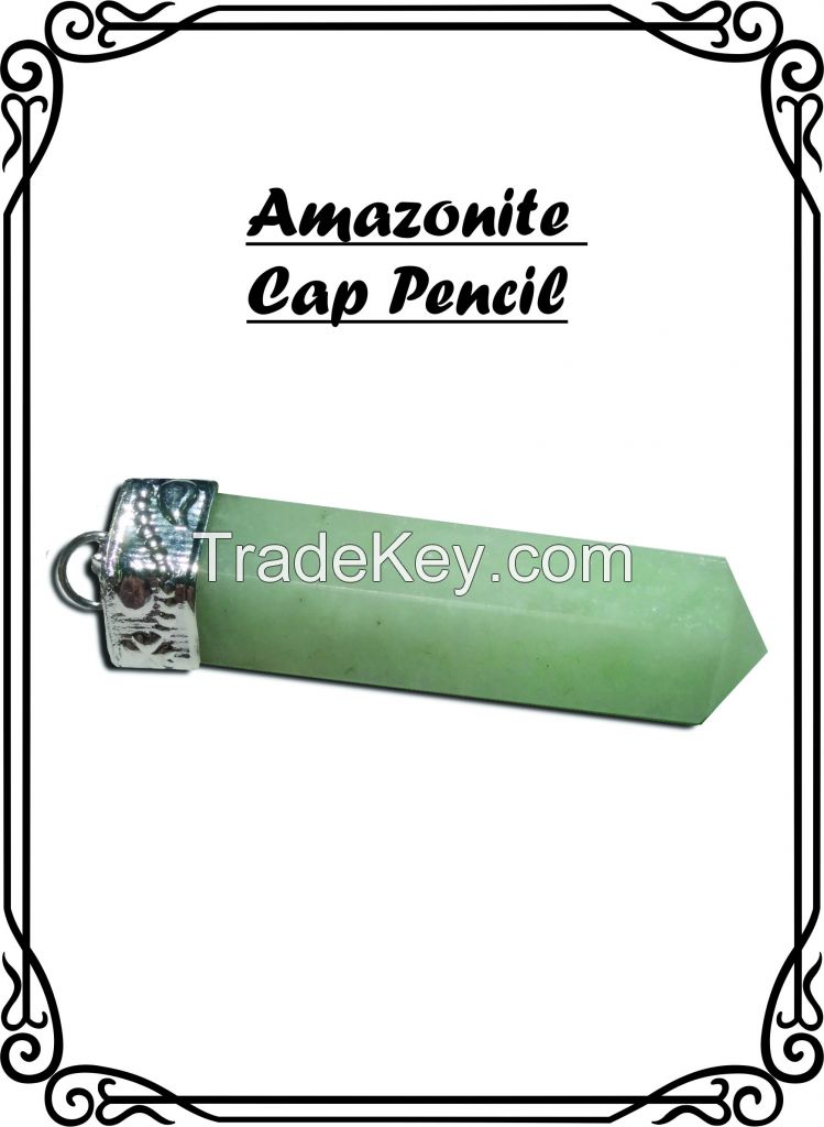 Amazonite Cap Pencil(+919891795690)