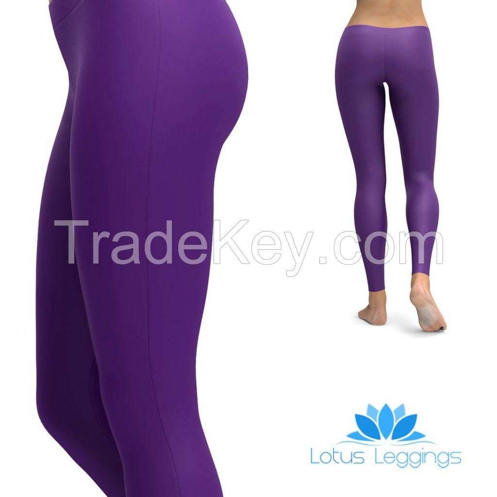 Buy Stylish Solid Colored Workout Leggings 