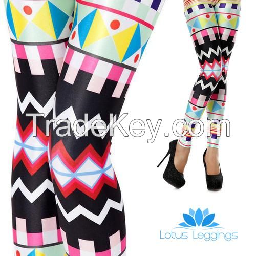 Comfy & Cool Women's Aztec Leggings Outfit - $39.99