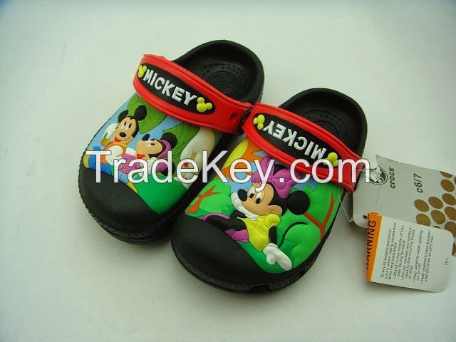 wholesale price original crocs sandals mickey kids clogs eva sandals