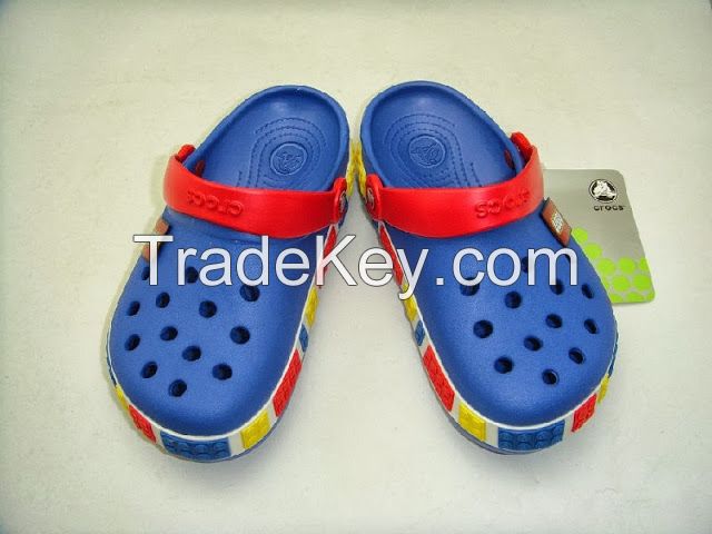 original summer crocs sandals Kids lego clogs boy eva sandals