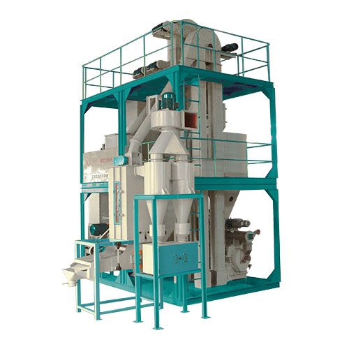 Turkey Poultry Feed Pellets Making Plant Small Farm Used Feed Machinery 