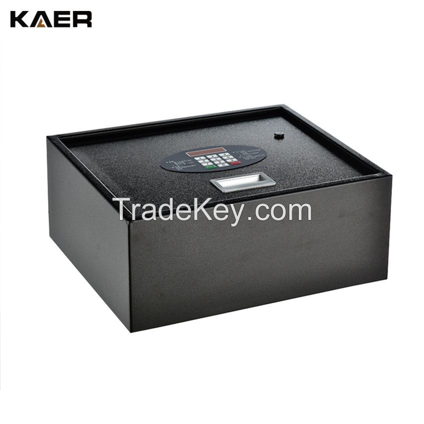 Steel Alarm Security Box Metal Box With Lock Safe Deposit Box Cabinet
