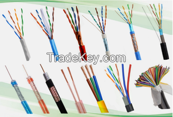 Lan cable CAT5E Al Foil shield HDPE Insulation from China factory