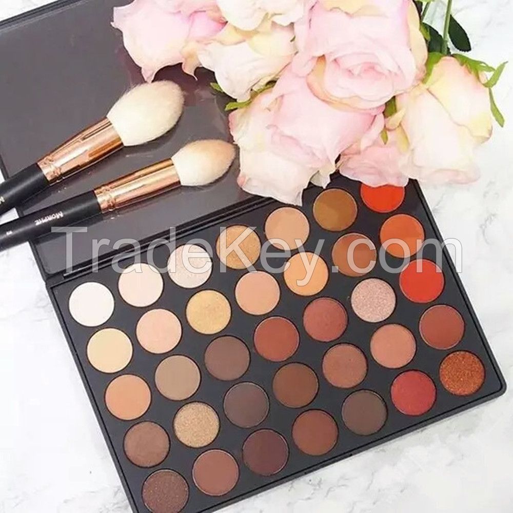 35 Color Private Label Glitter Eyeshadow Palette Professional Waterproof Eyeshadow Make Up Kit Set