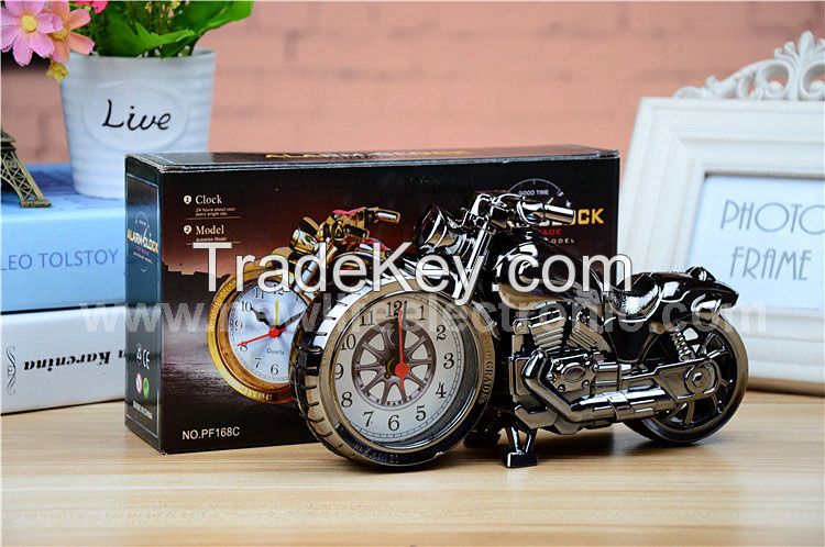 motorcycle alarm clock