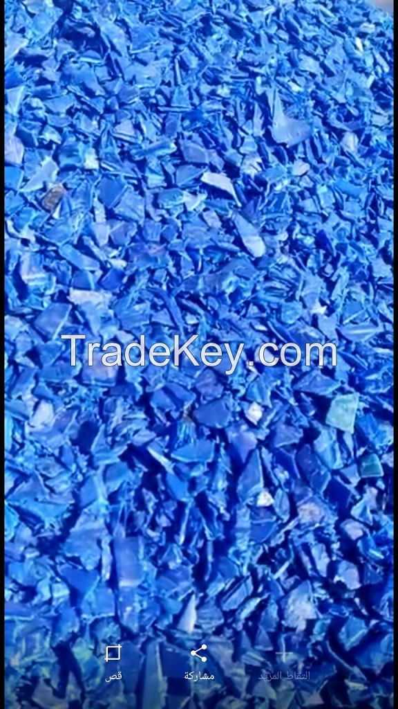 HDPE BLUE DRUM REGRIND