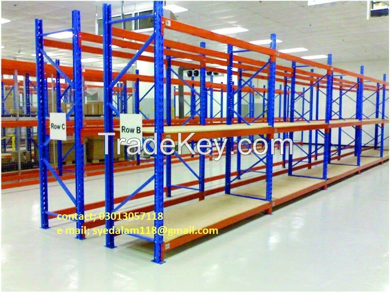 pallet racks slated angle racks for warehouse