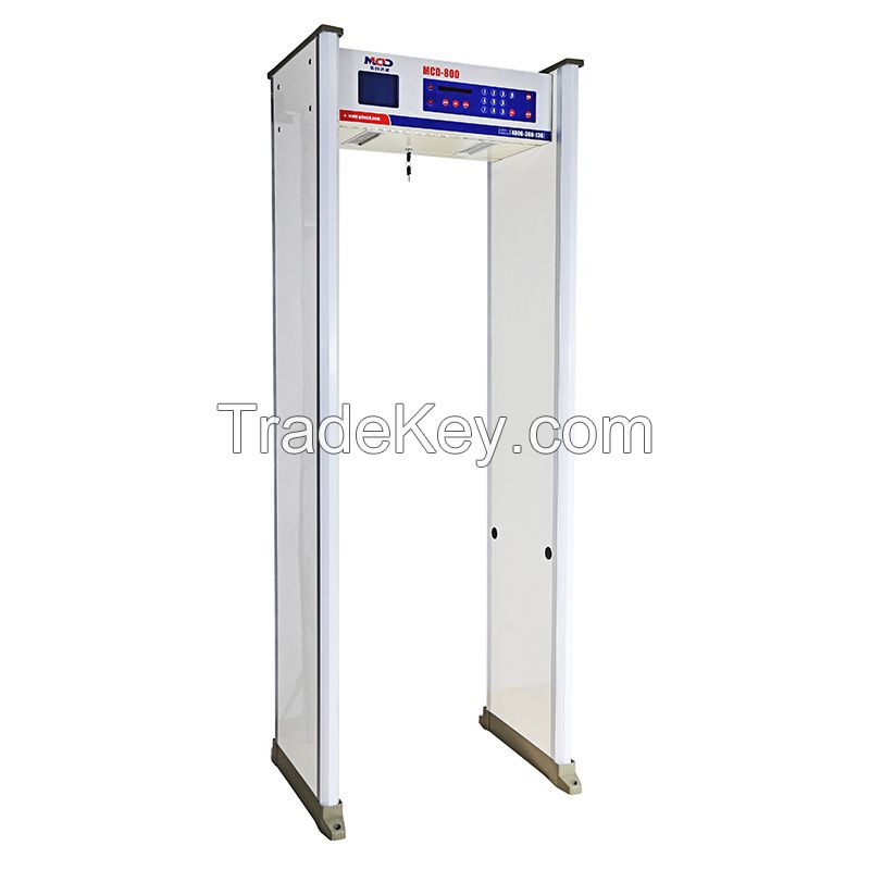 Advanced Big Screen Security Archway Metal Detector In China/ Waterproof Door Frame Metal Detector For Sale