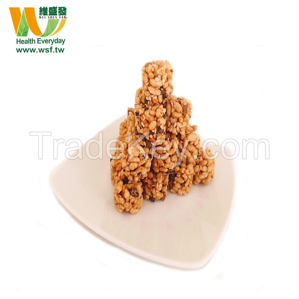 Delicious Buckwheat mixed Nuts Cracker Brown Sugar Food Price with High Quality