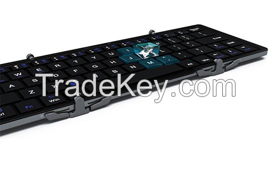 Wireless Bluetooth Universal Pocket Folding Keyboard
