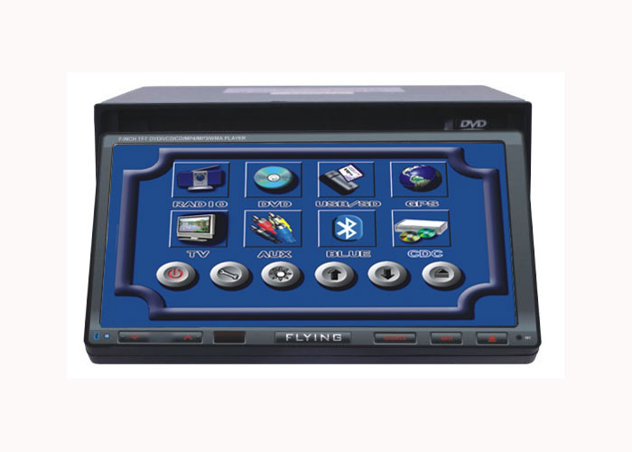 7" 2 DIn Car DVD with GPS port in