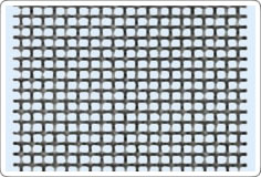 Galvanized square mesh