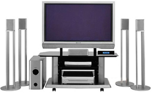 Home Theater System props, Dummy displays