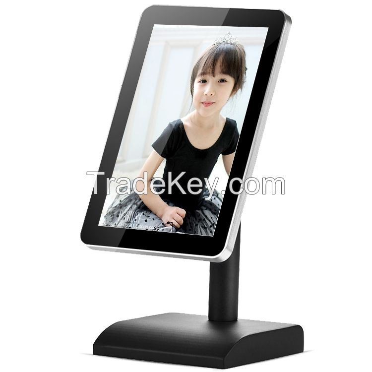 10.1 inch table stand restaurant touch kiosk digital signage