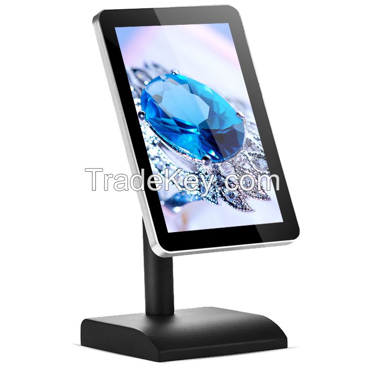 10.1 inch table stand restaurant touch kiosk digital signage