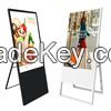 43 inch portable touch screen media player digital signage