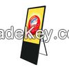 43 inch portable touch screen media player digital signage