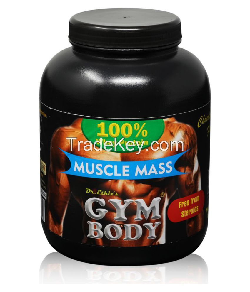 Gym Body Protein Powder Muscle Mass (100% Whey Protein)