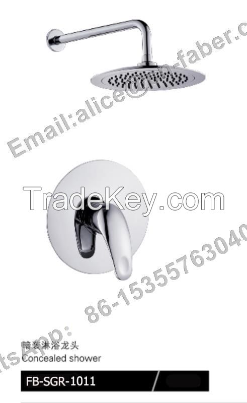 Factory hot selling single function Cocealed shower mixer made in china