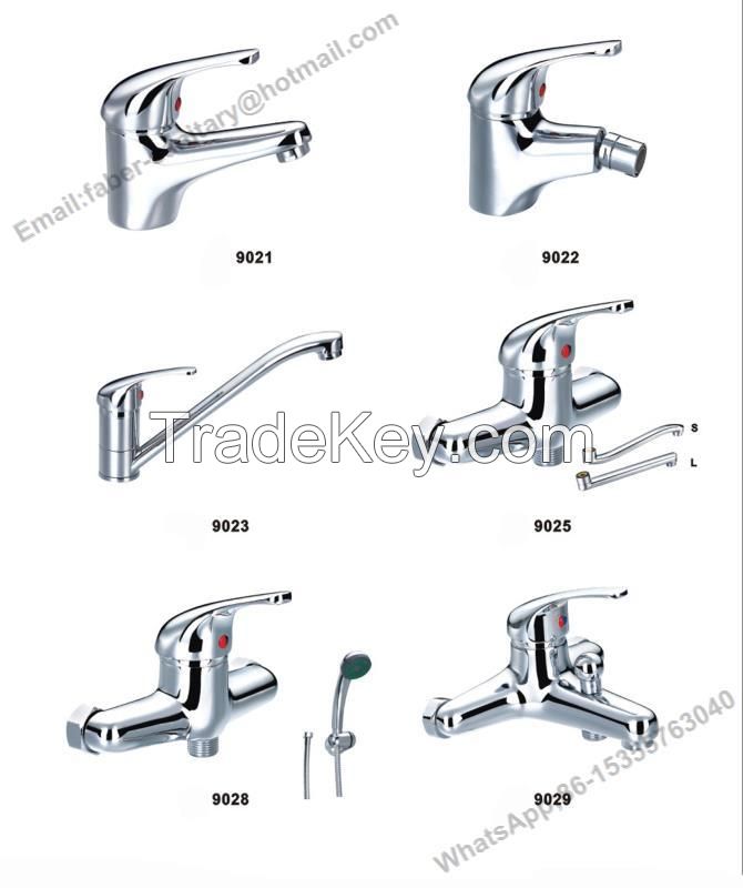 Hot Sale Cheaper Brass Faucet, Basin Faucet Tap, Hot and Cold Water Mixer Tap