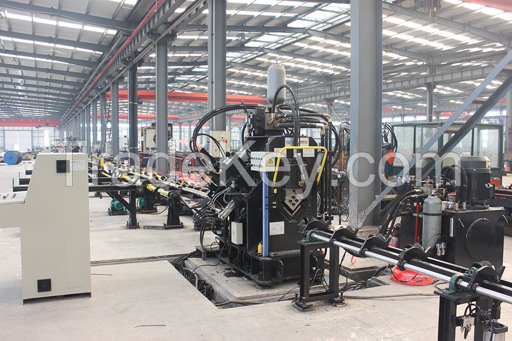 Angle Steel Punching Marking Shearing Production Line
