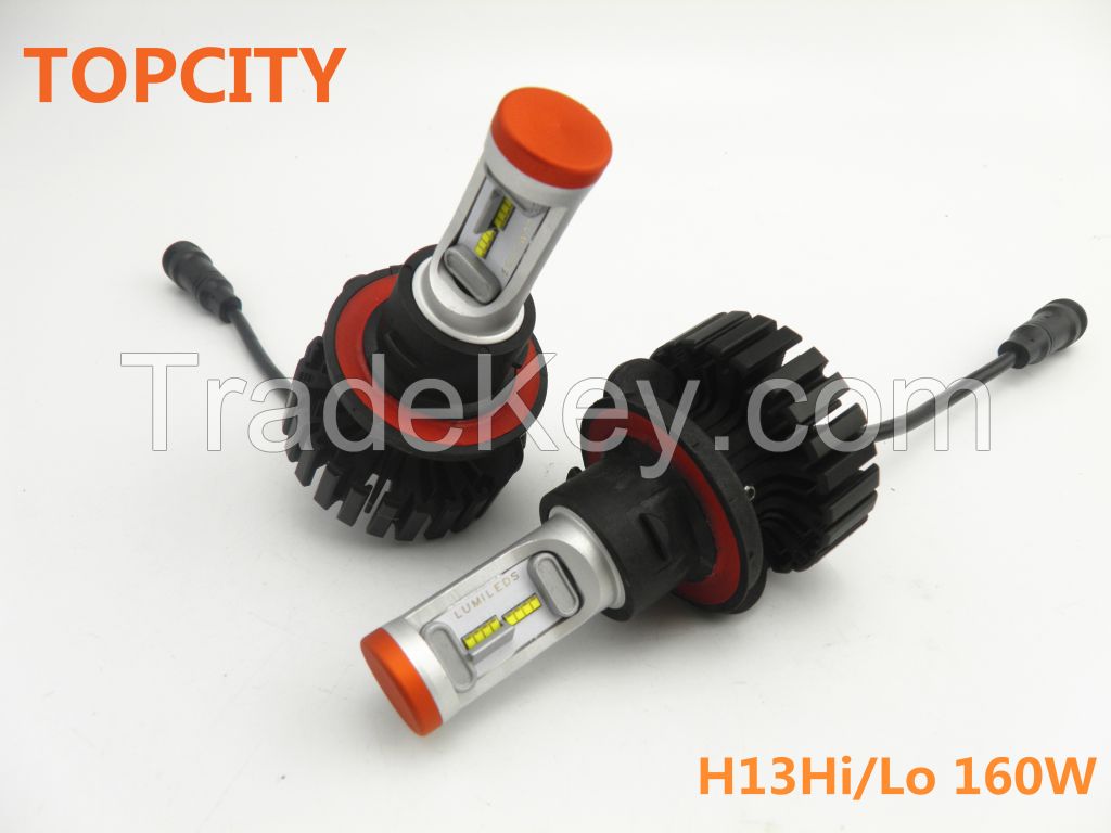 Competitive price high quality 160W headlights LED beloved H13 160W auto led headlamp