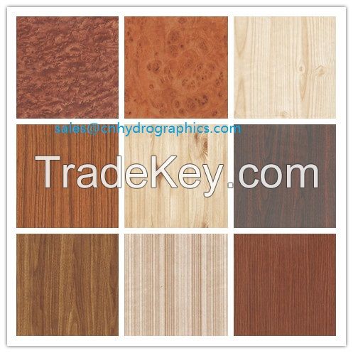 Hot sale burl wood grain hydrographics film