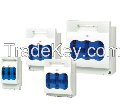 HR17B-160, 250, 400, 630 square-type fuse-switch-disconnectors/fused disconnect switches/JEAN MULLER NH strip type fuse way/Vertical fuse rail/NH vertical type fuse switch disconnector/in-line type fuse switch disconnector