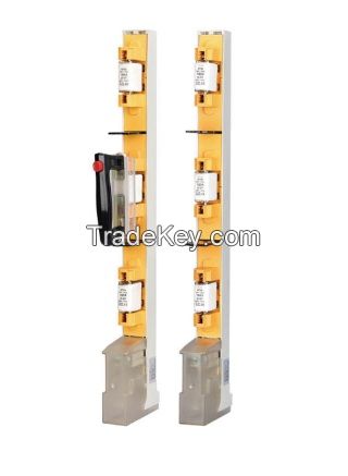 160J strip-type fuse switch disconnector/fused disconnect switches/JEAN MULLER NH strip type fuse way/Vertical fuse rail/NH vertical type fuse switch disconnector/in-line type fuse switch disconnector/NH strip-fuse ways