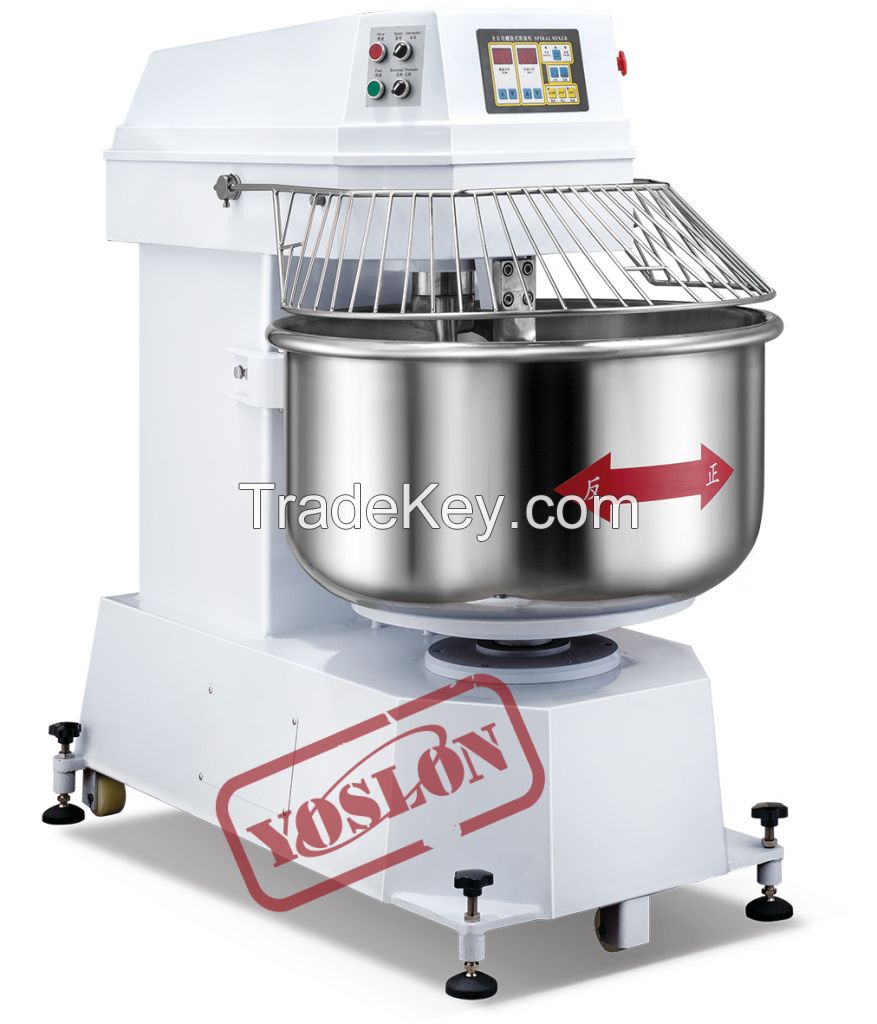 factory supply high quality 25kg dough mixer, flour mixer, spiral mixer for bread making