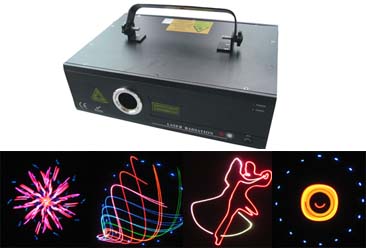rgb laser -- 800mw multi color cartoon laser light