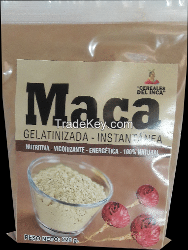 Maca Roja Gelatinizada e instantanea